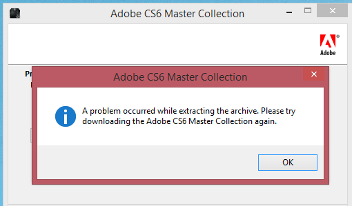 I have downloaded Adobe CS6 Master collection but - Adobe